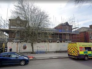 Supporting image for story: Walsall derelict building fire tackled by 40 firefighters 'was started deliberately'