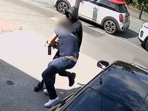 Supporting image for story: WATCH: Appeal after CCTV captures knife attack on off-duty cop