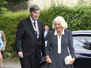 Supporting image for story: Camilla laments library closures in visit to Edinburgh community hub