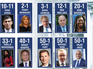 Supporting image for story: Betting odds on who is going to be next Prime Minister 