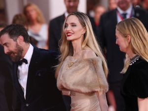 Supporting image for story: Angelina Jolie moved to tears during standing ovation for new biopic