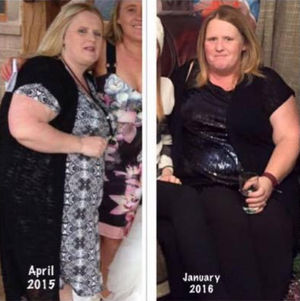 How Lisa's figure has changed over time