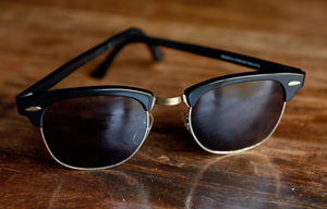 Retrospecced donates 20 per cent of what they sell each frame for back to Vision Aid Overseas to supports its work in Africa