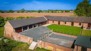 The new five-bedroom barn conversion in Childs Ercall near Market Drayton. Picture: Rightmove/Barbers.