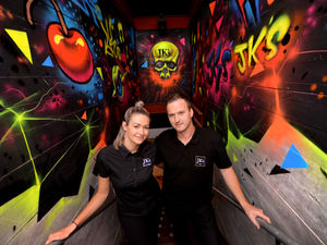 Supporting image for story: Graffiti brightens up JK's Bar in Cannock