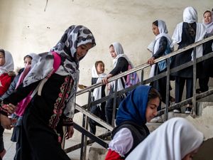 Supporting image for story: Senior Taliban official calls for end of ban on education for women and girls