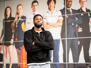 Supporting image for story: Walsall striker Jamille Matt on how psychology degree has helped his career