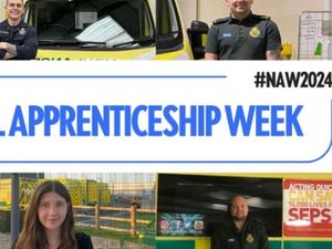 Supporting image for story: Apprentices key to building future workforce at West Midlands Ambulance Service  