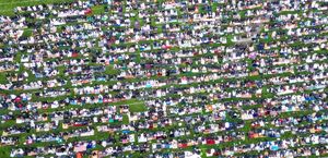 Eid celebrations at Small Heath Park, Birmingham. March 20, 2026.  