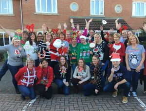 Staff at The Donna Louise are always full of festive spirit