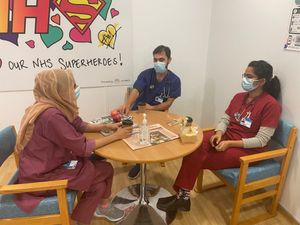 Supporting image for story: Hospital lounge which supported staff through the pandemic and cost-of-living crisis is hailed in NHS report