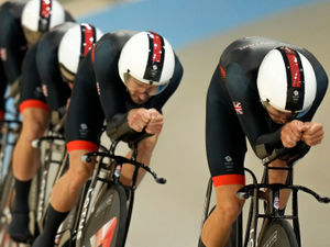 Supporting image for story: Dan Bigham and GB take silver in dramatic team pursuit