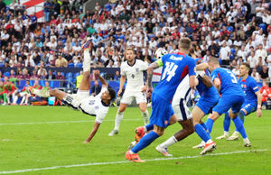 Jude Bellingham scored twice as England reached the Euro 2024 final. (Image by Adam Davy/PA Wire)