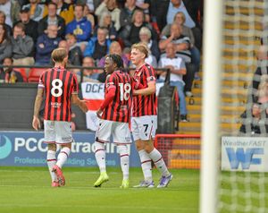 Bournemouth loanee Jonny Stuttle was on the score sheet for Walsall against Derby on Tuesday night.