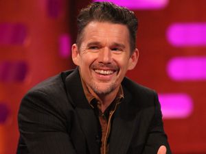 Supporting image for story: Ethan Hawke jokes that he ‘plans on immortality’