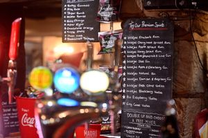 Premium spirits and quality drinks are on offer