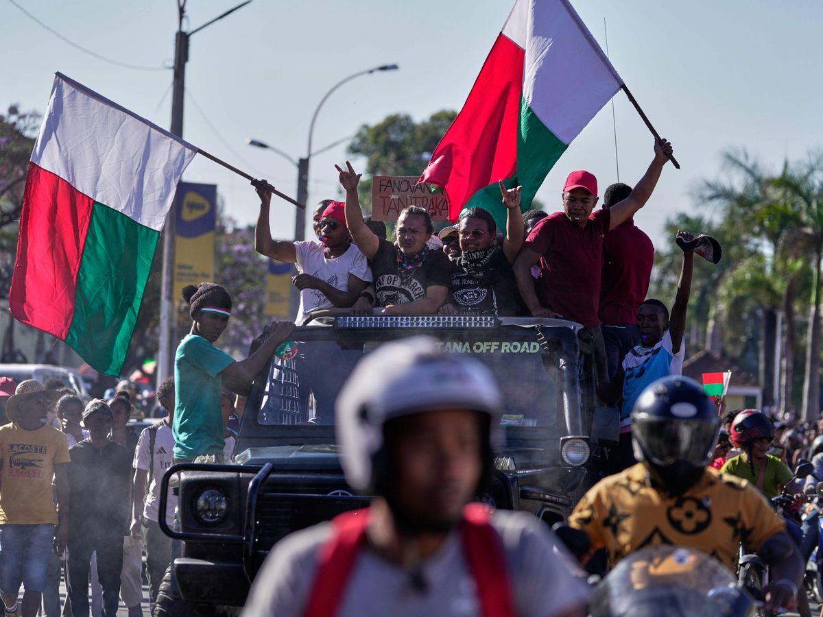 Madagascar’s president ousted in military coup after weeks of protests