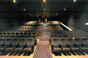 All the five screens at the new cinema are enabled for 3D