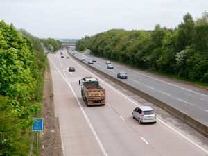 Supporting image for story: M54 fuel protest to go ahead next week with 200 vehicles expected to join convoy