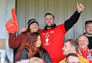 Around 1,300 fans turned out to watch Whitchurch Alport against Newport Pagnell