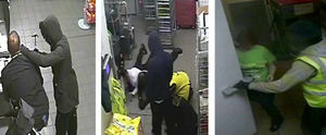 CCTV footage from Asda in Dudley
