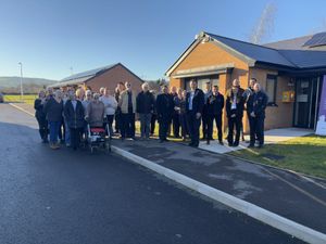 Supporting image for story: Celebration marks completion of new affordable homes near Wales border