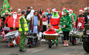 Some of the 24 competitors