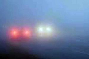 Supporting image for story: Car and van crash in foggy conditions on Shropshire roads