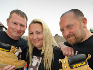 Supporting image for story: Trio walk Hadrian's Wall in memory of father