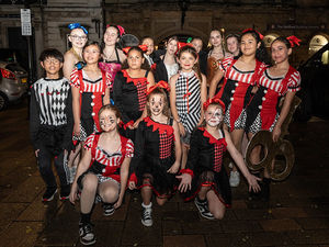 Supporting image for story: Watch: Ghouls, owls and costumes mark spooktacular Stafford Music and Food Halloween Street Party