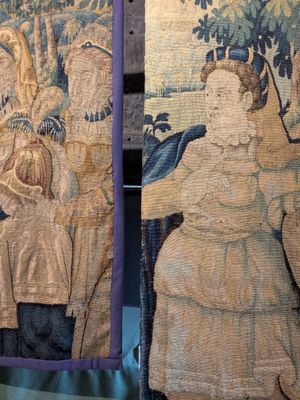 For years, it was thought the two tapestries were linked.