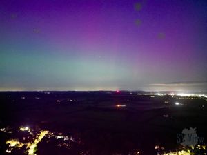 Here's one over Shrewsbury by Ross Jones (SY View Drone Services)
