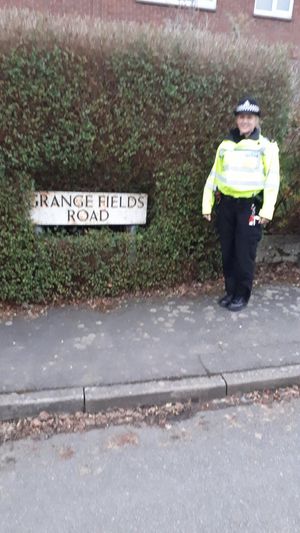 Police conducted reassurance patrols after the cat converter theft