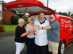 Supporting image for story: End of an era as door-to-door fishmonger 'Jon the Fish' retires
