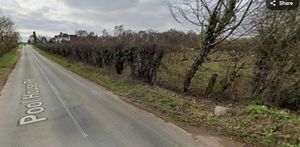 A Google Street View Image Of The Land Off Pool House Road, Wombourne, Earmarked For 92 New Homes
