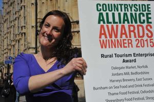 Supporting image for story: Shrewsbury Food Festival organisers get a taste of victory with rural Oscar