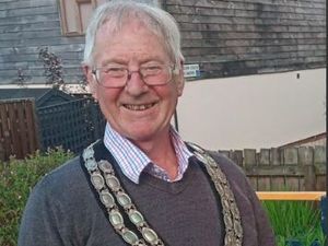 Supporting image for story: 'I feel 10 years younger after emergency surgery relieved pressure on my brain': Welsh town mayor returns to work after brain surgery
