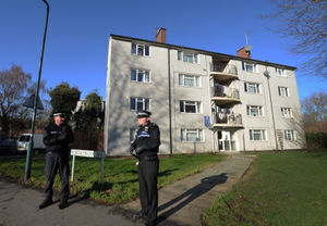Police search land off Moneybrook Way, Shrewsbury
