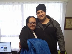 Supporting image for story: This woman had the sweetest response after someone stole a blanket that belonged to her son who died