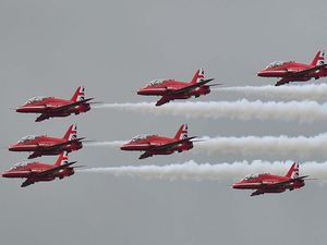 Supporting image for story: Red Arrows set for farm flypast near Ellesmere 