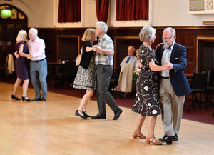 The Tea Dance is a regular feature at Dudley Town Hall