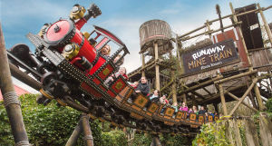 There be runaway trains and pirates galore at Alton Towers this half-term, me mateys!