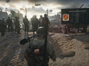 Supporting image for story: Call of Duty WWII’s new social space could be the star of the new game