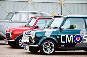 Some of the customised Minis that will be on display