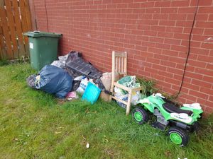 The rubbish that saw the resident fined