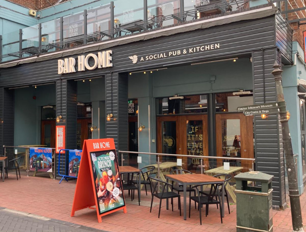 Popular Lichfield bar revived as Bar Home opens its doors following huge six-figure investment Popular Lichfield bar revived as Bar Home opens its doors following huge six-figure investment