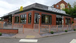 McDonalds on the A449 off Lea Road, Wolverhampton scored five. 