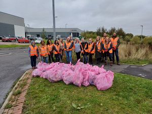 Supporting image for story: Walsall firm's employees volunteer to help out area they serve