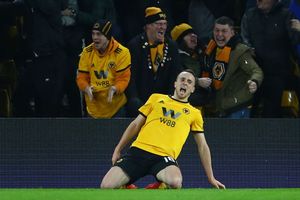 Diogo Jota celebrates 