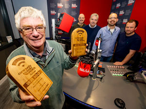 Supporting image for story: Celebrations as Black Country Radio crowned as best in country